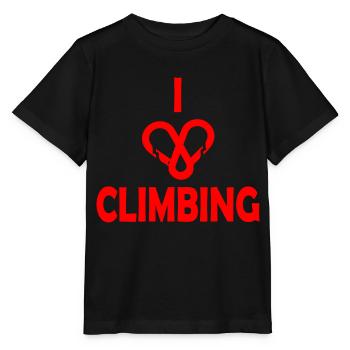 climbing - Stanley/Stella Kinder T-Shirt MINI CREATOR  - Schwarz - Vorne - Mikhail (115cm)
