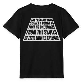 boissons de crânes ennemis - T-shirt bio MINI CREATOR Stanley/Stella Enfant - noir - Devant - Mikhail (115cm)