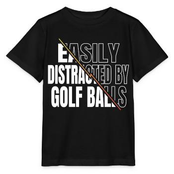 Golfbag GolfLove GolfGift Puter Golfmom - T-shirt bio MINI CREATOR Stanley/Stella Enfant - noir - Devant - Mikhail (115cm)