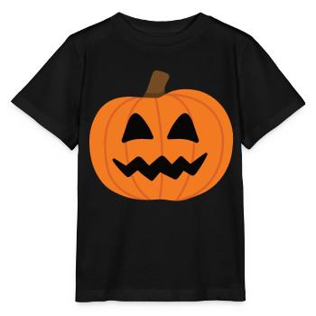 Citrouille - T-shirt bio MINI CREATOR Stanley/Stella Enfant - noir - Devant - Mikhail (115cm)