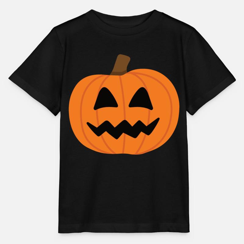 Kürbis - Stanley/Stella Kinder T-Shirt MINI CREATOR - Schwarz