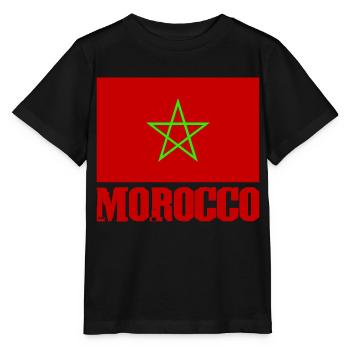 Morocco - Stanley/Stella MINI CREATOR Kids’ T-Shirt - black - Front - Mikhail (115cm)