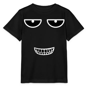 Face - Stanley/Stella MINI CREATOR Kids’ T-Shirt - black - Front - Mikhail (115cm)
