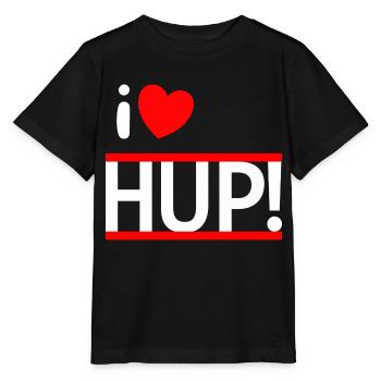 i LOVE HUP! - Stanley/Stella Kinder T-Shirt MINI CREATOR  - Schwarz - Vorne - Mikhail (115cm)