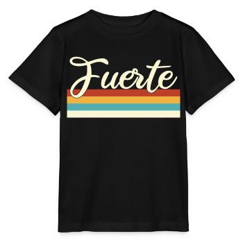 Fuerteventura - Fuerte - Canary Islands - Spain - Island - Stanley/Stella MINI CREATOR Kids’ T-Shirt - black - Front - Mikhail (115cm)