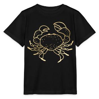 Krabbe - Stanley/Stella Kinder T-Shirt MINI CREATOR  - Schwarz - Vorne - Mikhail (115cm)