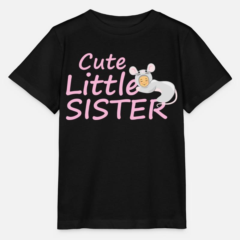 Süße kleine Schwester - Stanley/Stella Kinder T-Shirt MINI CREATOR  - Schwarz