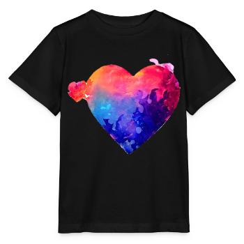 Valentine's Day Mother's Day Love Wedding Engagement - Stanley/Stella MINI CREATOR Kids’ T-Shirt - black - Front - Mikhail (115cm)