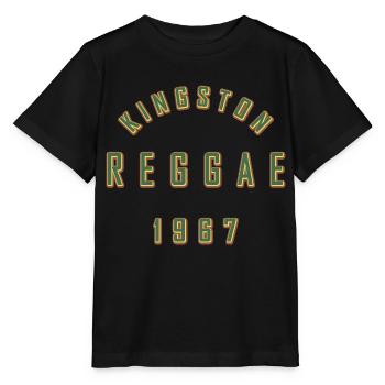 REGGAE 1967 - Stanley/Stella Kinder T-Shirt MINI CREATOR  - Schwarz - Vorne - Mikhail (115cm)