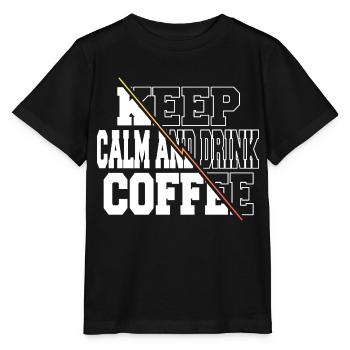 morning fun birthday present idea birthday present - Stanley/Stella MINI CREATOR Kids’ T-Shirt - black - Front - Mikhail (115cm)