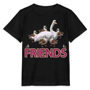 Danse du cygne - T-shirt bio MINI CREATOR Stanley/Stella Enfant - noir - Devant - Mikhail (115cm)