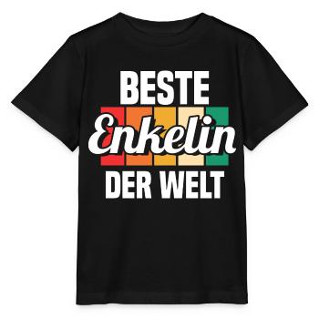 Enkelin - Stanley/Stella Kinder T-Shirt MINI CREATOR  - Schwarz - Vorne - Mikhail (115cm)