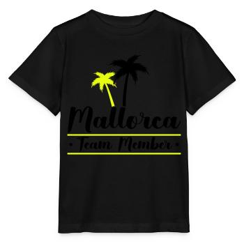 mallorca team member - Stanley/Stella Kinder T-Shirt MINI CREATOR  - Schwarz - Vorne - Mikhail (115cm)