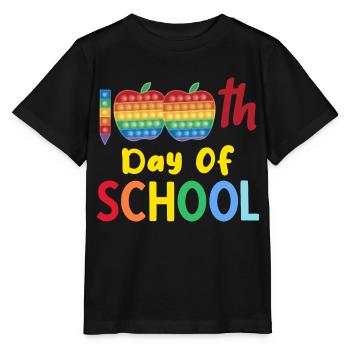 Back To School Lehrer Schule Vintage Schüler - Stanley/Stella Kinder T-Shirt MINI CREATOR  - Schwarz - Vorne - Mikhail (115cm)