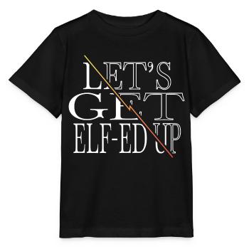 Dictons cadeau Bubaprints cadeau de Noël - T-shirt bio MINI CREATOR Stanley/Stella Enfant - noir - Devant - Mikhail (115cm)