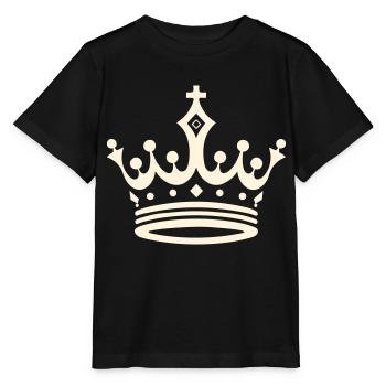 Krone der Eleganz - Stanley/Stella Kinder T-Shirt MINI CREATOR  - Schwarz - Vorne - Mikhail (115cm)