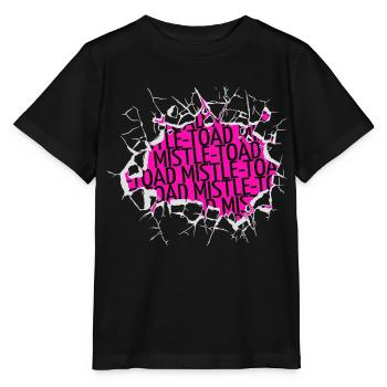 Dinosaur Fan Fun Génial Bodybuilder - T-shirt bio MINI CREATOR Stanley/Stella Enfant - noir - Devant - Mikhail (115cm)