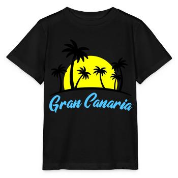 Gran Canaria - Stanley/Stella MINI CREATOR Kids’ T-Shirt - black - Front - Mikhail (115cm)
