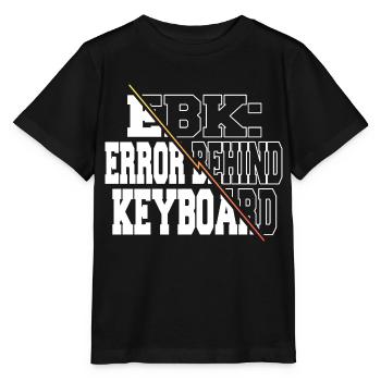equestrian present idea quote computer freak - Stanley/Stella MINI CREATOR Kids’ T-Shirt - black - Front - Mikhail (115cm)