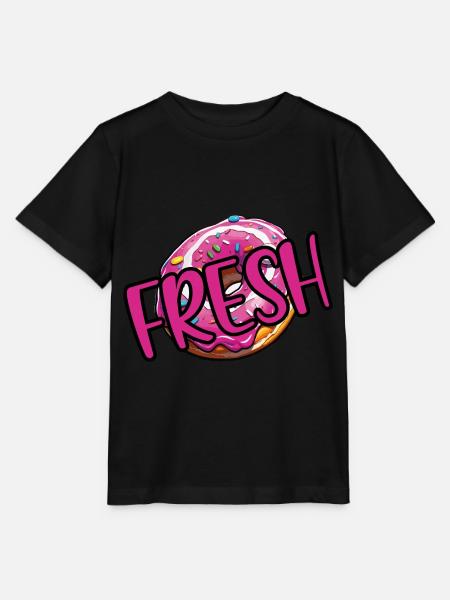 Fresh - Stanley/Stella Kinder T-Shirt MINI CREATOR  - Schwarz