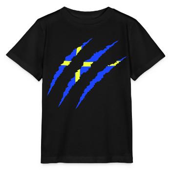 krallen sweden - Stanley/Stella Kinder T-Shirt MINI CREATOR  - Schwarz - Vorne - Mikhail (115cm)