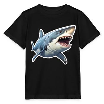 Hai - Stanley/Stella Kinder T-Shirt MINI CREATOR  - Schwarz - Vorne - Mikhail (115cm)