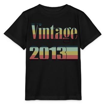 2013 anniversaire 2013 né en 2013 anniversaire - T-shirt bio MINI CREATOR Stanley/Stella Enfant - noir - Devant - Mikhail (115cm)