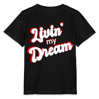 Livis mon rêve - T-shirt bio MINI CREATOR Stanley/Stella Enfant - noir - Devant - Mikhail (115cm)