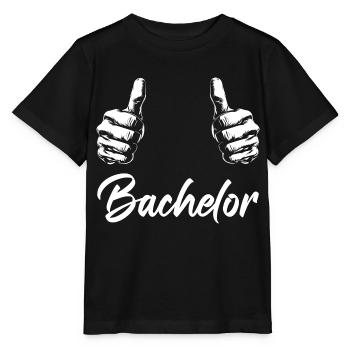 Enterrement de vie de garçon, marié, enterrement de vie - T-shirt bio MINI CREATOR Stanley/Stella Enfant - noir - Devant - Mikhail (115cm)