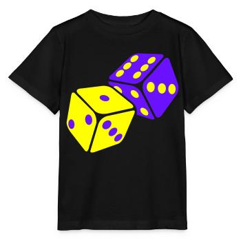 Cube - Stanley/Stella MINI CREATOR Kids’ T-Shirt - black - Front - Mikhail (115cm)