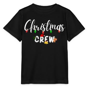 Christmas Crew - Stanley/Stella Kinder T-Shirt MINI CREATOR  - Schwarz - Vorne - Mikhail (115cm)