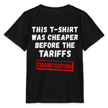 Ce T-shirt était moins cher avant les tarifs douaniers - T-shirt bio MINI CREATOR Stanley/Stella Enfant - noir - Devant - Mikhail (115cm)