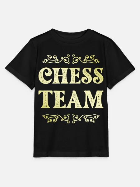 Chess Team - Stanley/Stella Kinder T-Shirt MINI CREATOR  - Schwarz