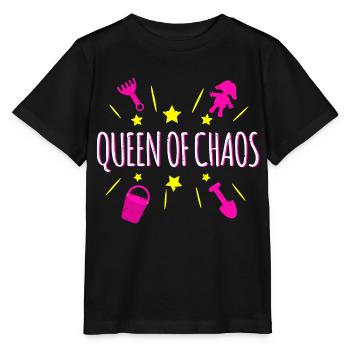 Reine du Chaos - T-shirt bio MINI CREATOR Stanley/Stella Enfant - noir - Devant - Mikhail (115cm)