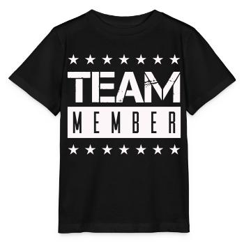 team member - Stanley/Stella Kinder T-Shirt MINI CREATOR  - Schwarz - Vorne - Mikhail (115cm)