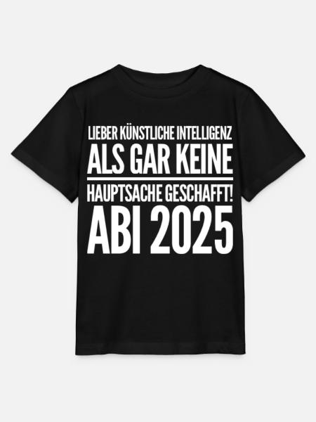 Abi Geschenk - Stanley/Stella Kinder T-Shirt MINI CREATOR - Schwarz