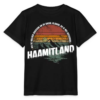Heimatland Erzgebirge - Stanley/Stella Kinder T-Shirt MINI CREATOR  - Schwarz - Vorne - Mikhail (115cm)