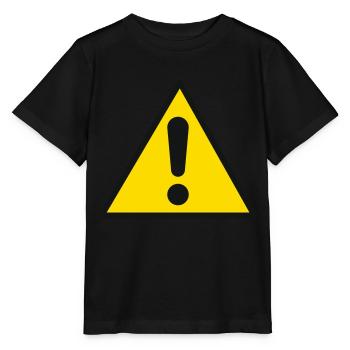 achtung - Stanley/Stella Kinder T-Shirt MINI CREATOR  - Schwarz - Vorne - Mikhail (115cm)