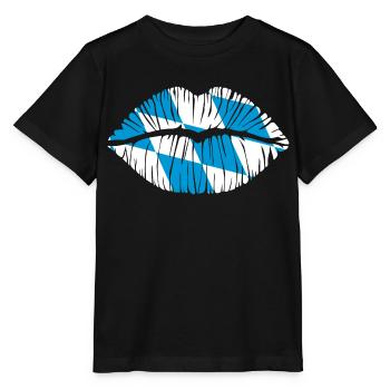 Kuss Bayern - Stanley/Stella Kinder T-Shirt MINI CREATOR  - Schwarz - Vorne - Mikhail (115cm)