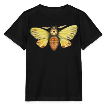 mite graisse - T-shirt bio MINI CREATOR Stanley/Stella Enfant - noir - Devant - Mikhail (115cm)