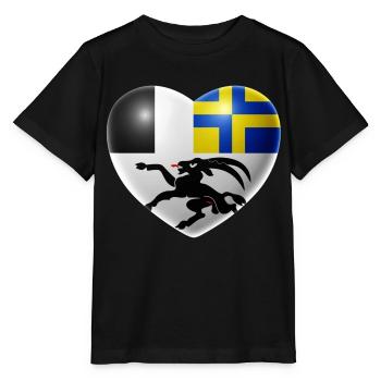 Coeur (Grisons) - T-shirt bio MINI CREATOR Stanley/Stella Enfant - noir - Devant - Mikhail (115cm)