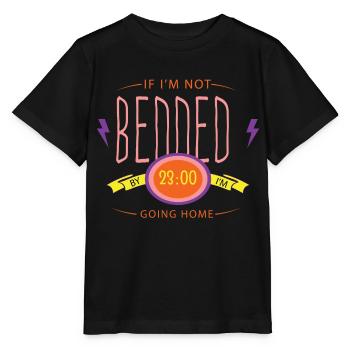 If I m not bedded - Stanley/Stella MINI CREATOR Kids’ T-Shirt - black - Front - Mikhail (115cm)