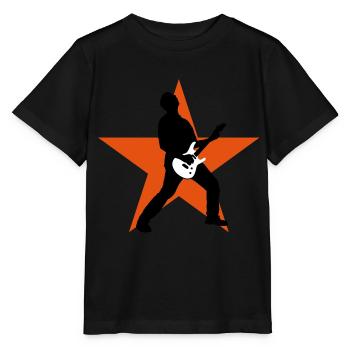 guitarstar_032012_b_3c - Stanley/Stella MINI CREATOR Kids’ T-Shirt - black - Front - Mikhail (115cm)