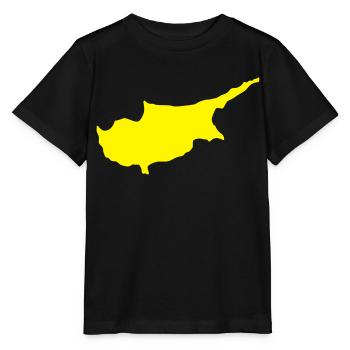 zypern - Stanley/Stella Kinder T-Shirt MINI CREATOR  - Schwarz - Vorne - Mikhail (115cm)