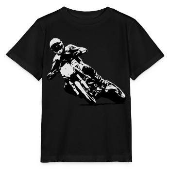 Supermoto - Stanley/Stella Kinder T-Shirt MINI CREATOR  - Schwarz - Vorne - Mikhail (115cm)