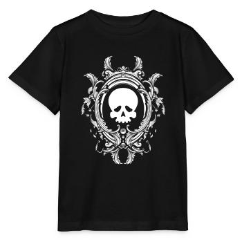 Tête de mort - T-shirt bio MINI CREATOR Stanley/Stella Enfant - noir - Devant - Mikhail (115cm)