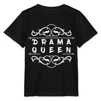 Drama Queen - Stanley/Stella MINI CREATOR Kids’ T-Shirt - black - Front - Mikhail (115cm)