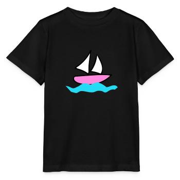 Boot - Stanley/Stella Kinder T-Shirt MINI CREATOR  - Schwarz - Vorne - Mikhail (115cm)