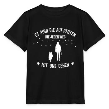 Hund Spruch - Stanley/Stella Kinder T-Shirt MINI CREATOR  - Schwarz - Vorne - Mikhail (115cm)