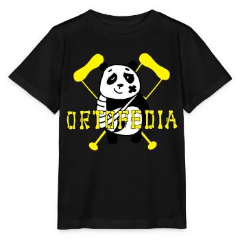 Panda Orthopedics - Stanley/Stella MINI CREATOR Kids’ T-Shirt - black - Front - Mikhail (115cm)